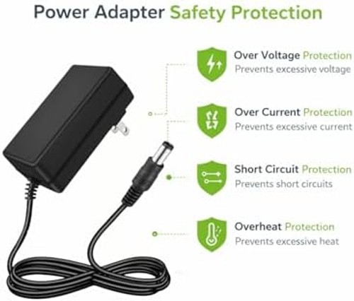 24V 1.5A Power Supply AC Adapter, 100-240V 50-60Hz to DC 24V 1.5A Switching C…
