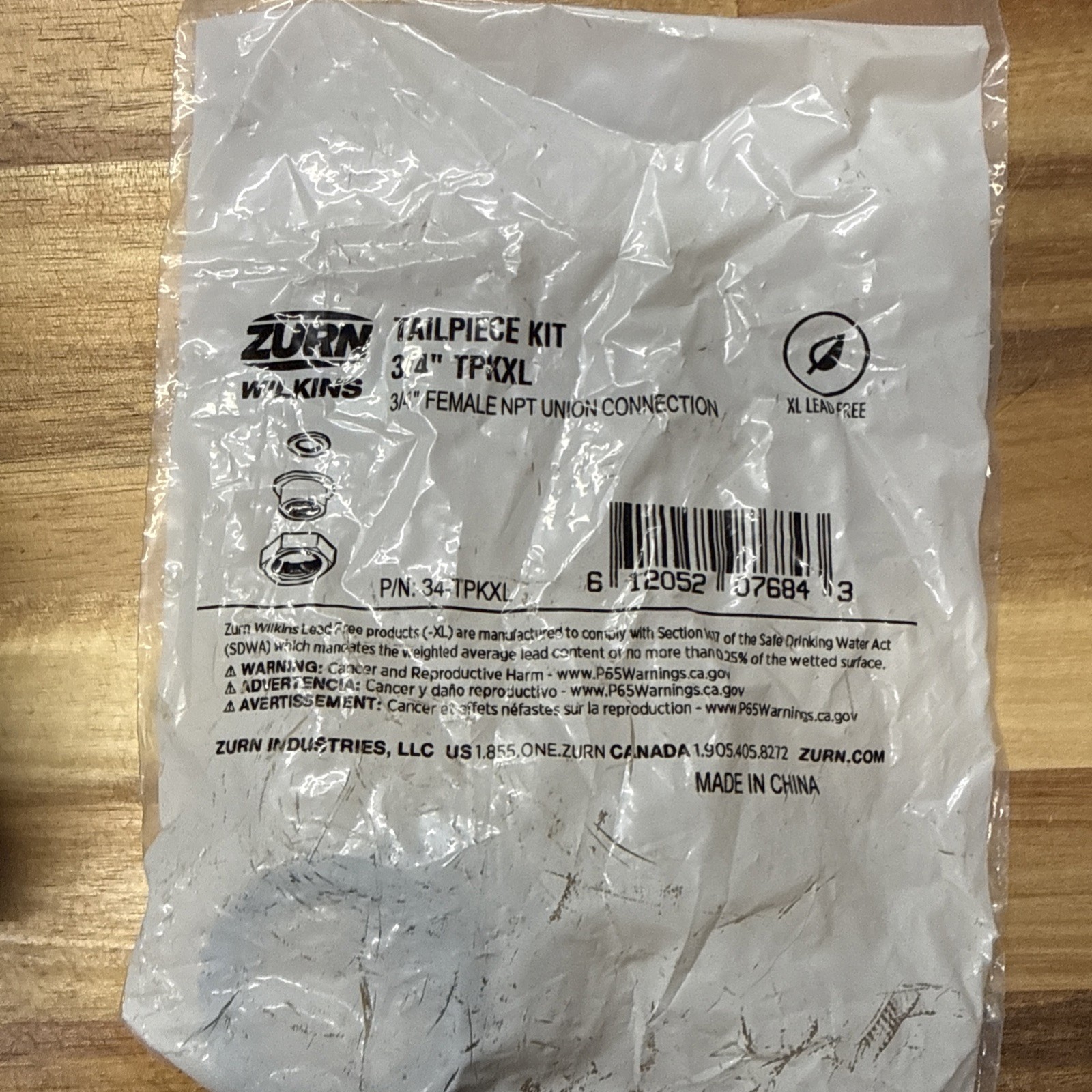 Zurn Wilkins 600XL Water Pressure Reducing Valve 3/4 in Bronze