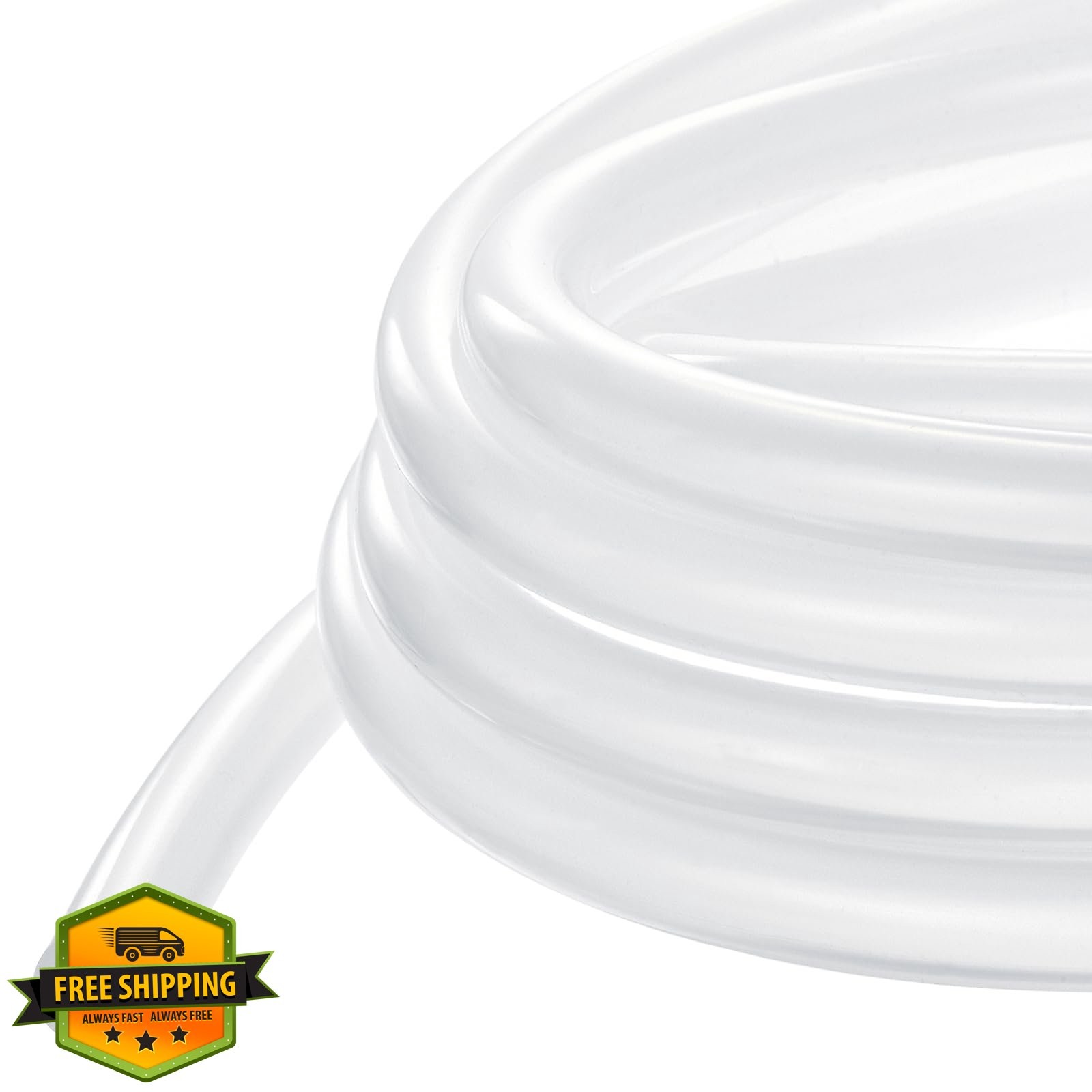 METALLIXITY Clear Silicone Tubing 1/2″ ID x 9/16″ OD x 10Ft High Temp Hose