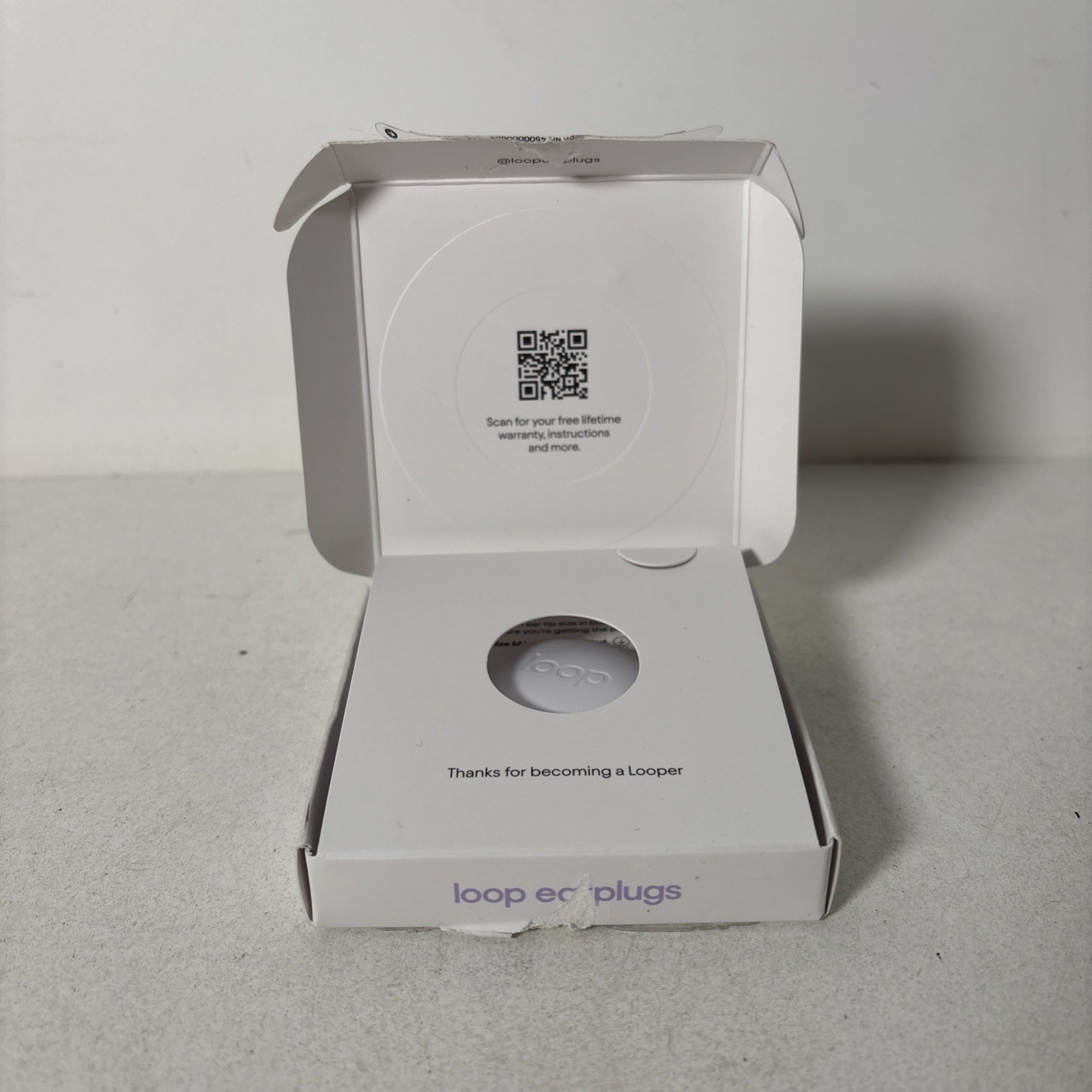 Loop Quiet 2 Earplugs, Lavender, Noise Reduction, New Open Box, Complete Set