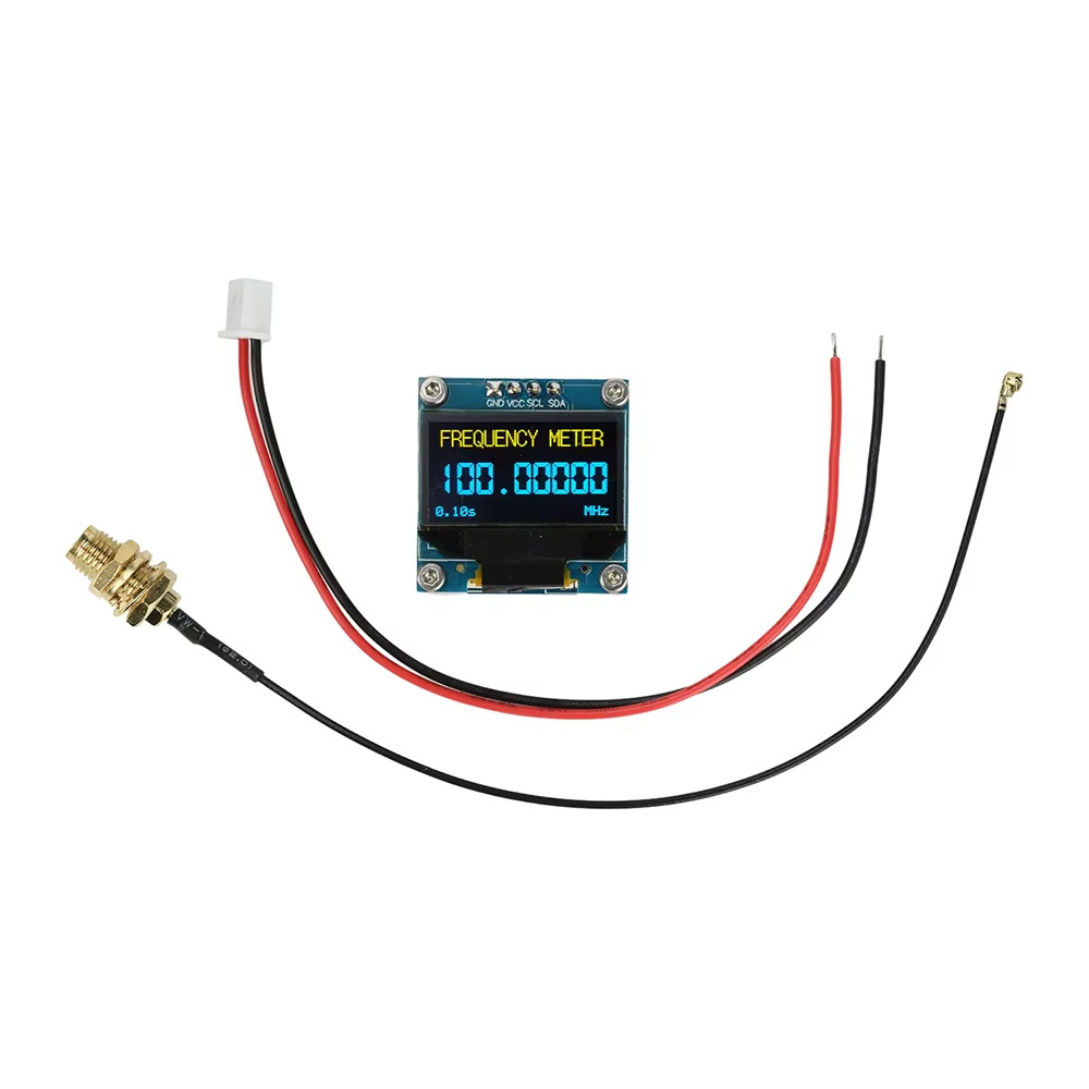1Khz-100Mhz Frequency Meter 0.96-inch OLED Frequency Display Frequency Counter