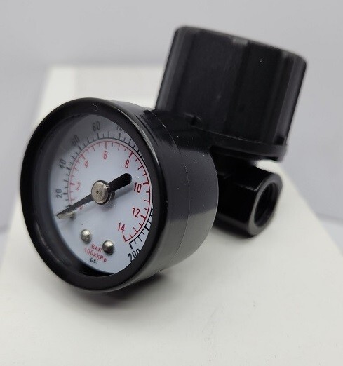 150 PSI Air Compressor Regulator Kit with Dial Gauge