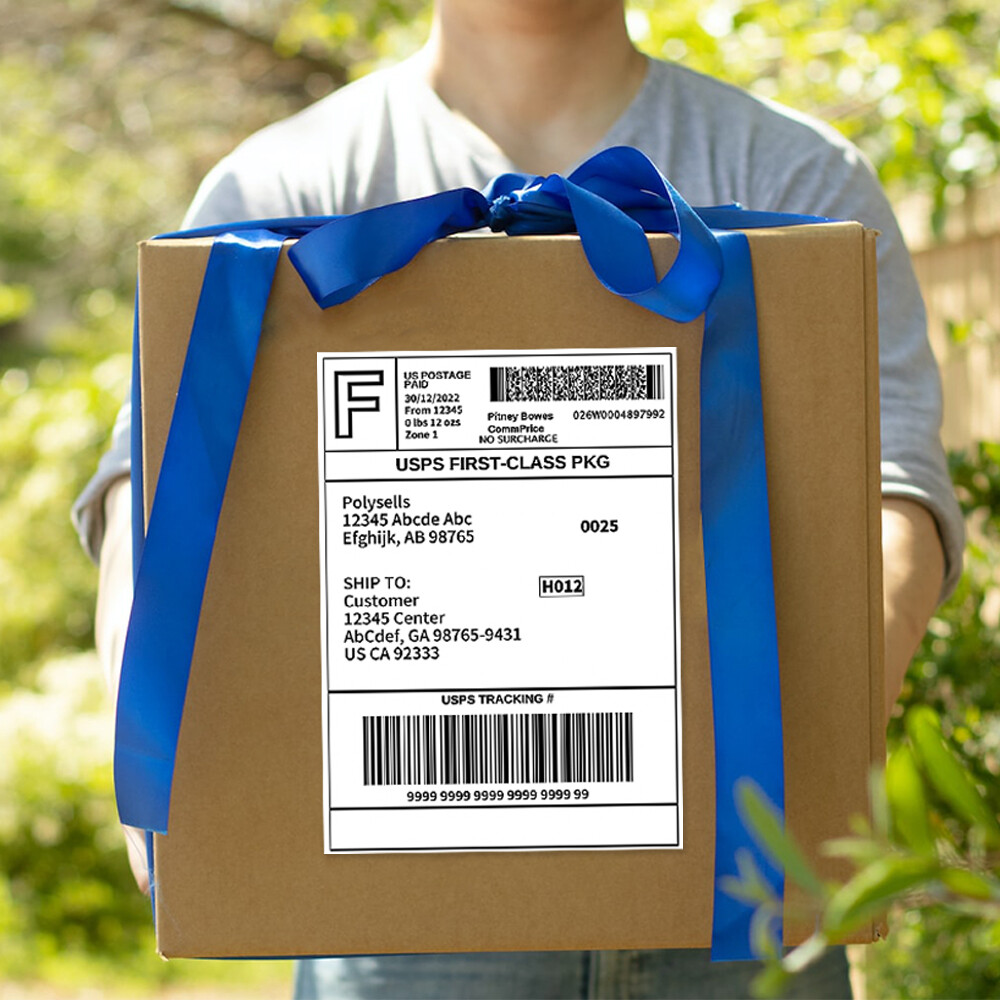 4″x5″ Shipping Label Sheets – Address Labels Stickers for Laser Inkjet Printer