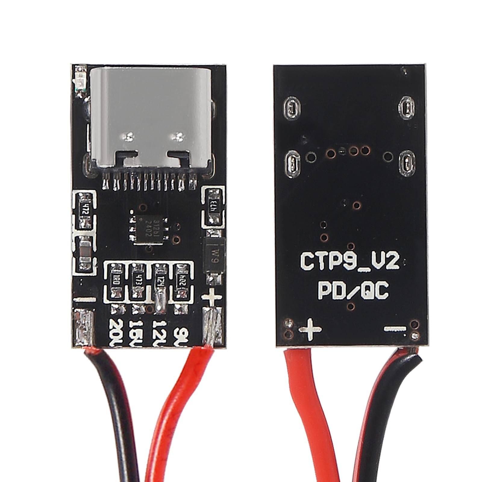 5PCS Type-C PD3.0 QC Trigger Board USB-C 5V-20V 5A Fast Charging Power Module