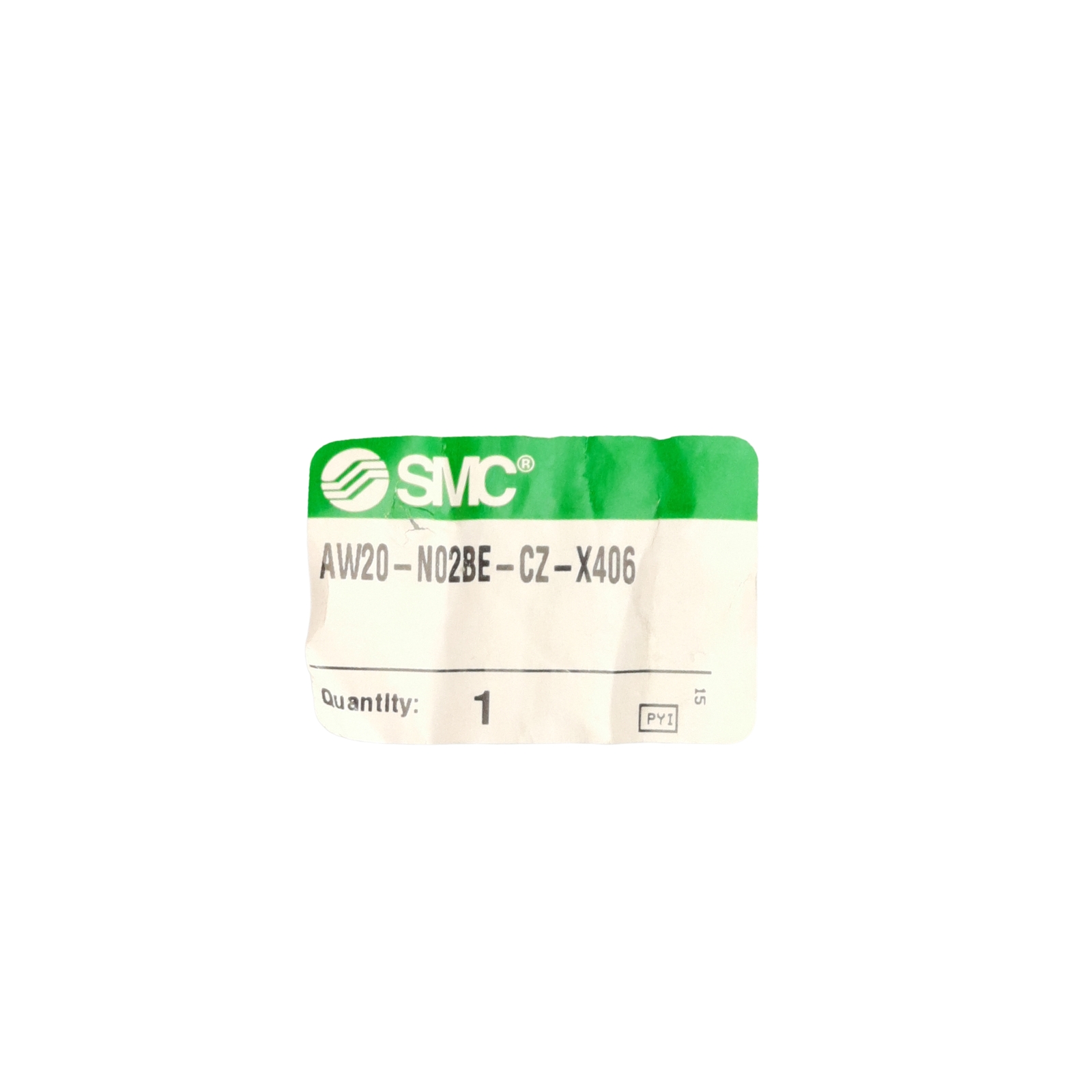 SMC AW20-N02BE-CZ-X406 Filter Regulator, 1/4in NPT, 1.0MPa, 0.05 to 0.85MPa