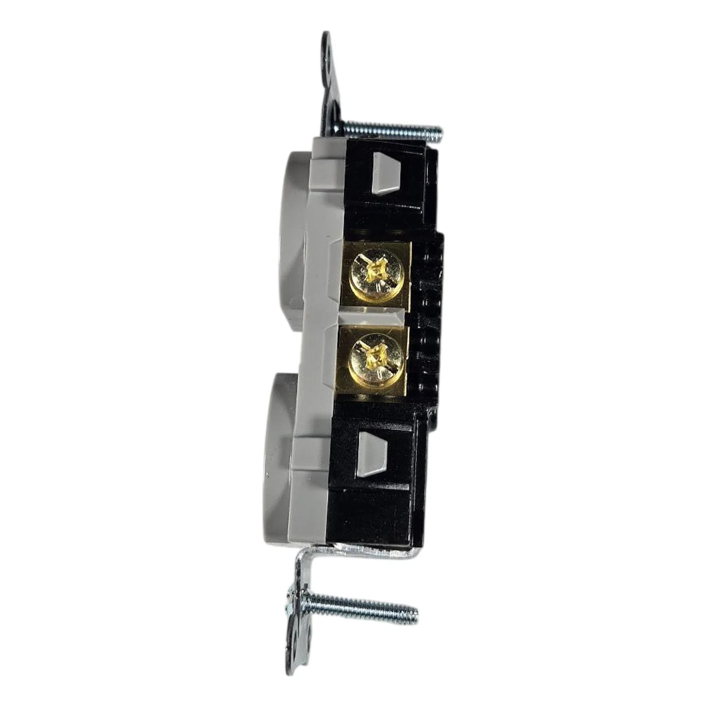 Hubbell BR20C1GRY 20A 125V NEMA 5-20R Half-Controlled Duplex Receptacle 10PK