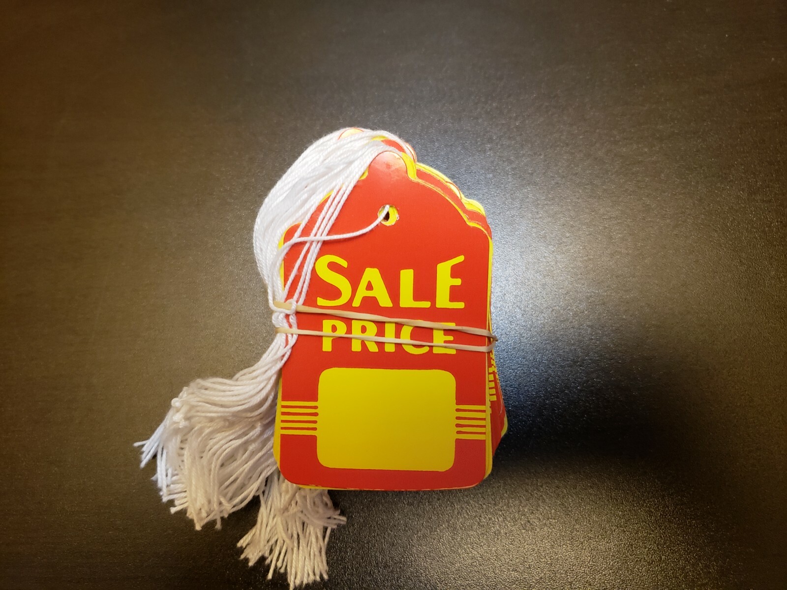 Red Yellow Sale Price Strung Merchandise Price Tags Retail String Hang Coupon