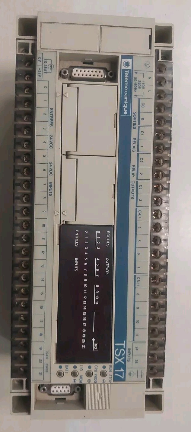 Telemecanique TSX1723428 Programmble Controller110/220V50/60HZ 24VDC Inputs