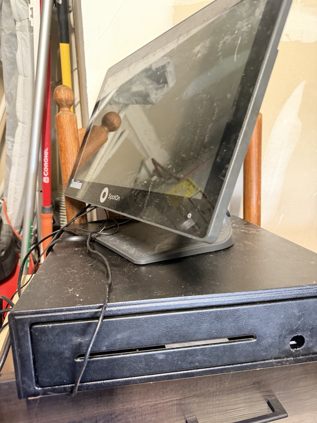 SpotOn POS Terminal with Cash Drawer – Untested