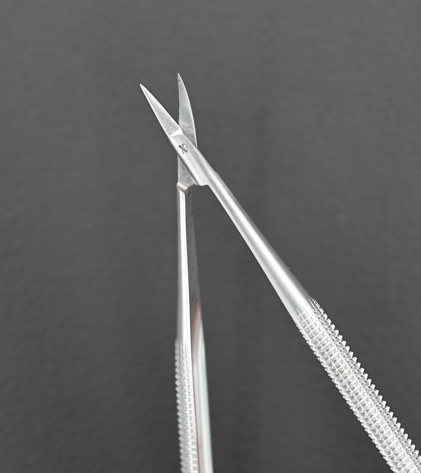 ASSI ASSI.SDC18R8F12 Dissecting Scissors, Delicate, Curved, Sharp/Sharp, 18cm