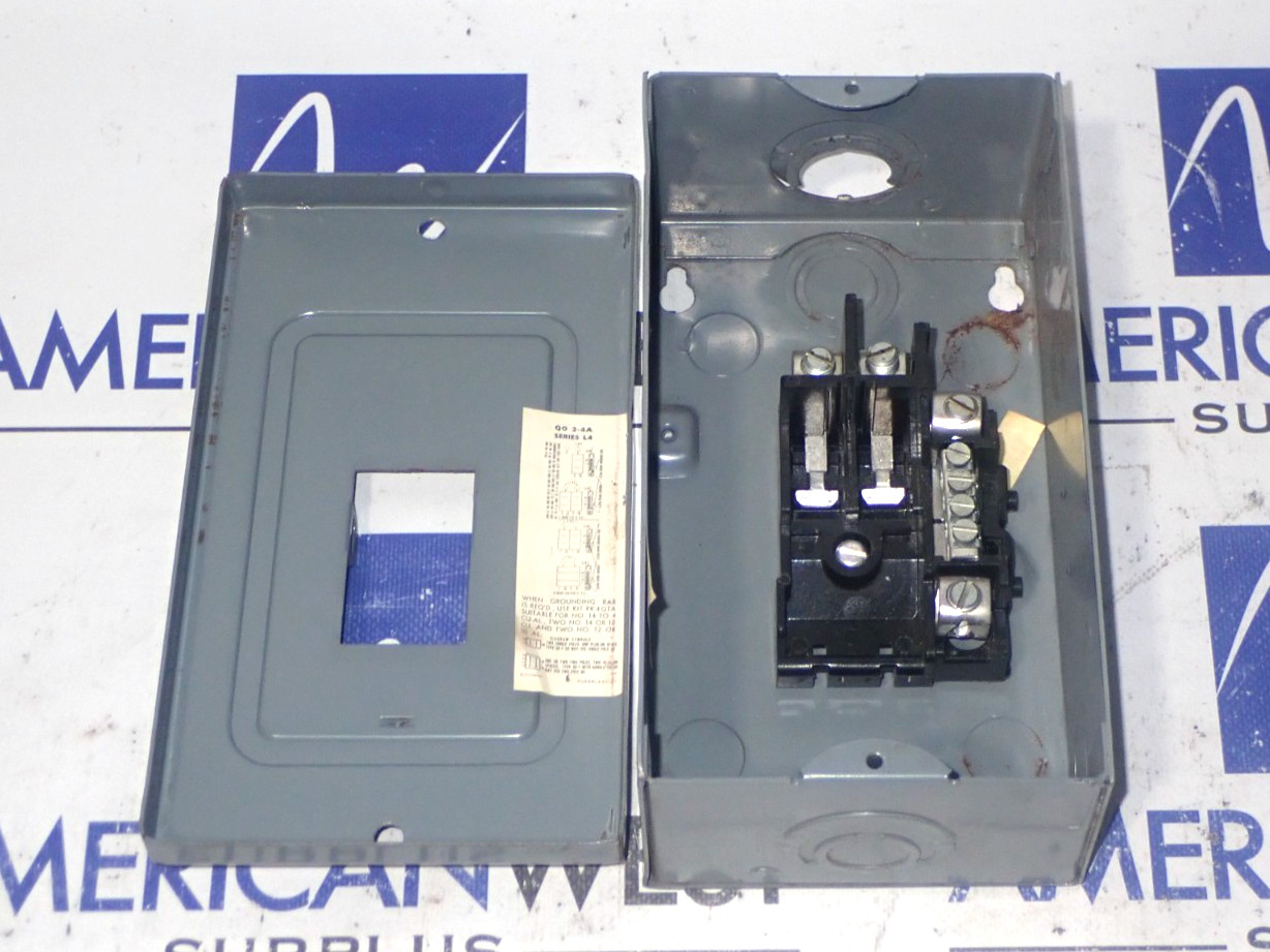 Square D QO-2-4AS QO24AS Single Phase 70 Amp 120/240 Volt QO Load Center