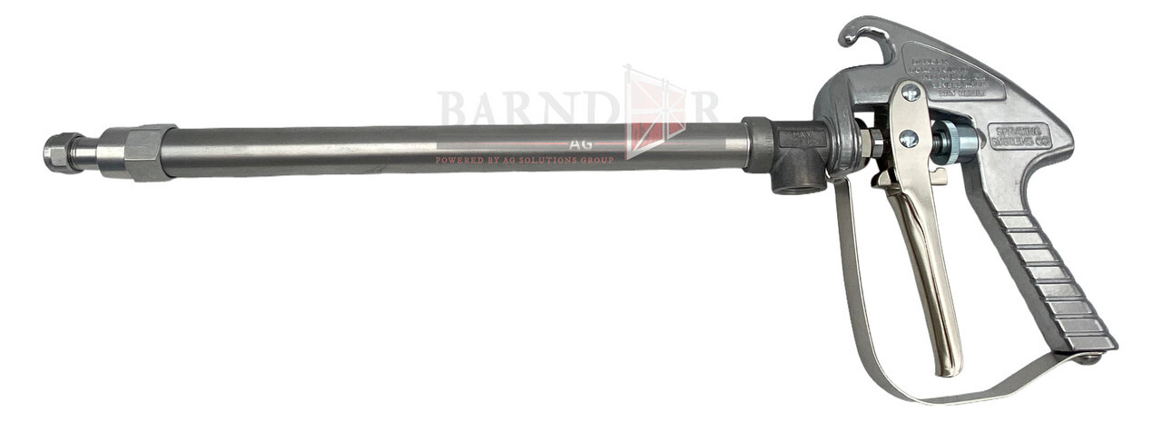 TeeJet 22″ 7.1 GPM Aluminum GunJet Gun, 200PSI | AA43L-AL10