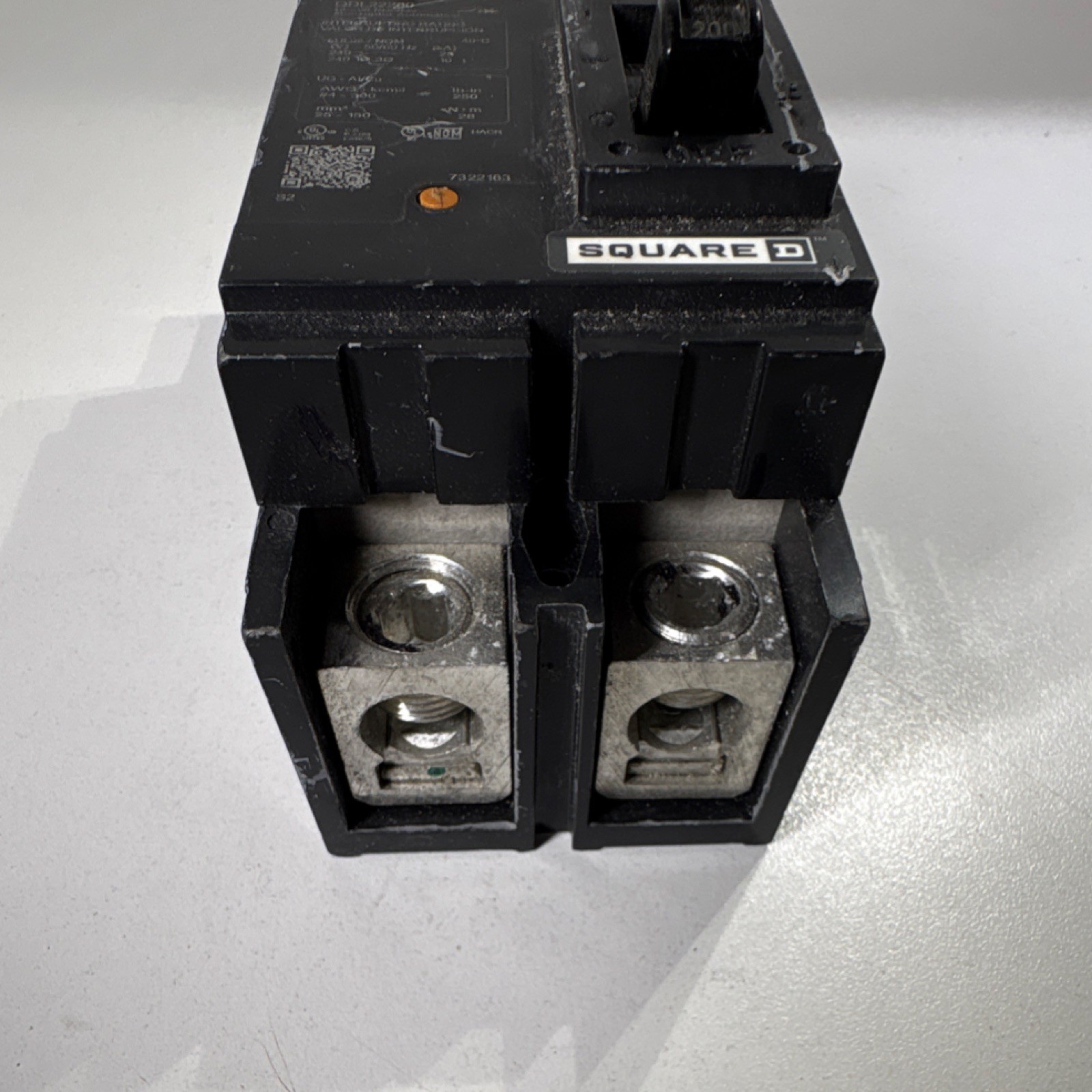 Square D PowerPacT QDL22200 2-Pole 200A Circuit Breaker, 201-250V