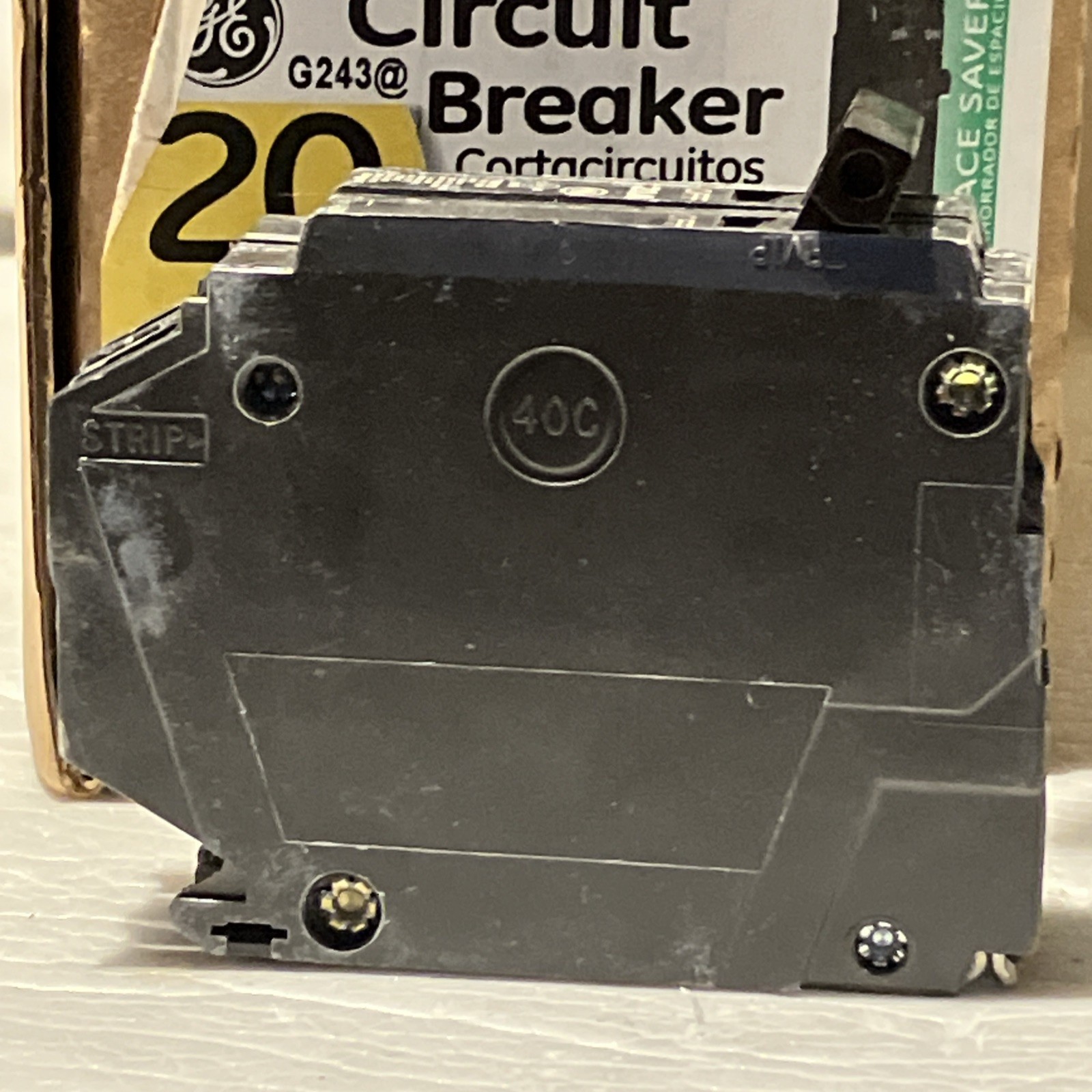 (1ct) GE General Electric Circuit Breaker THQP220 2 Pole 20 Amp 120/240 Volt NEW