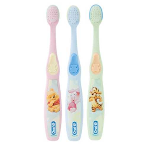 Oral-B Pro-Health Stages 1 Disney Baby Winnie the Pooh Toothbrushes, 4-24