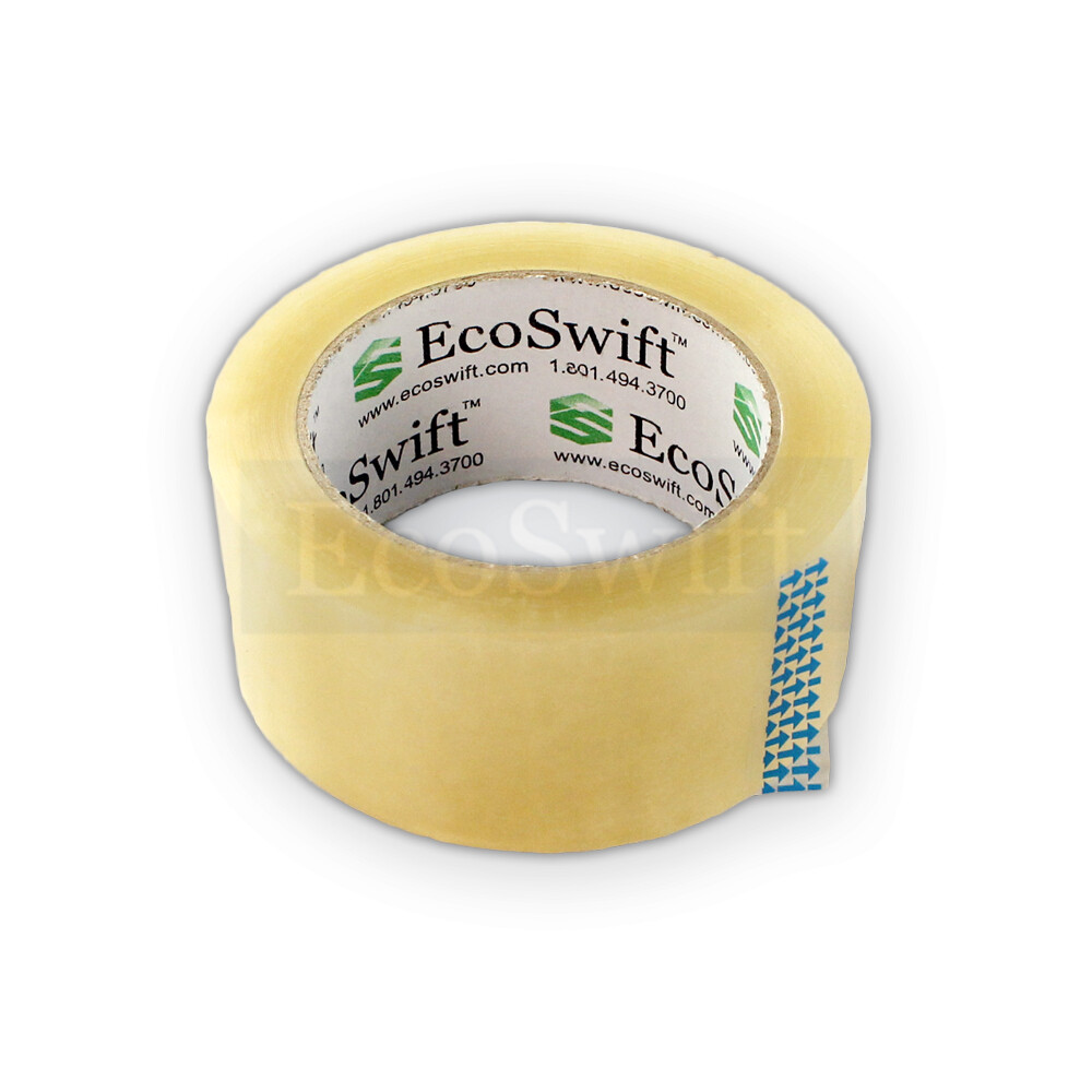 2 ROLLS EcoSwift Carton Box Sealing Packaging Packing Tape 1.6mil 2″ x 330 feet
