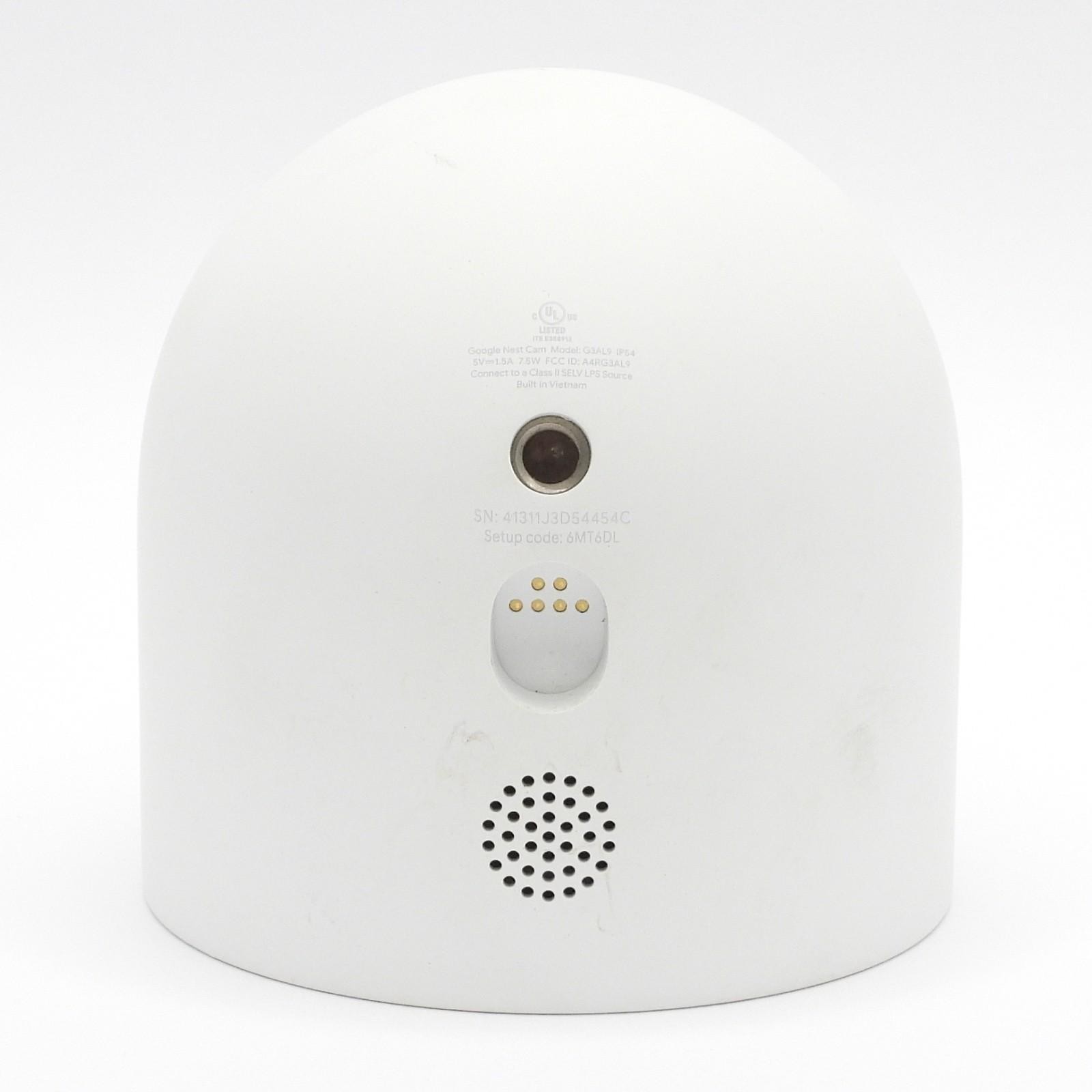 Google Nest Security Indoor Outdoor Camera G3AL9 (Snow) with box