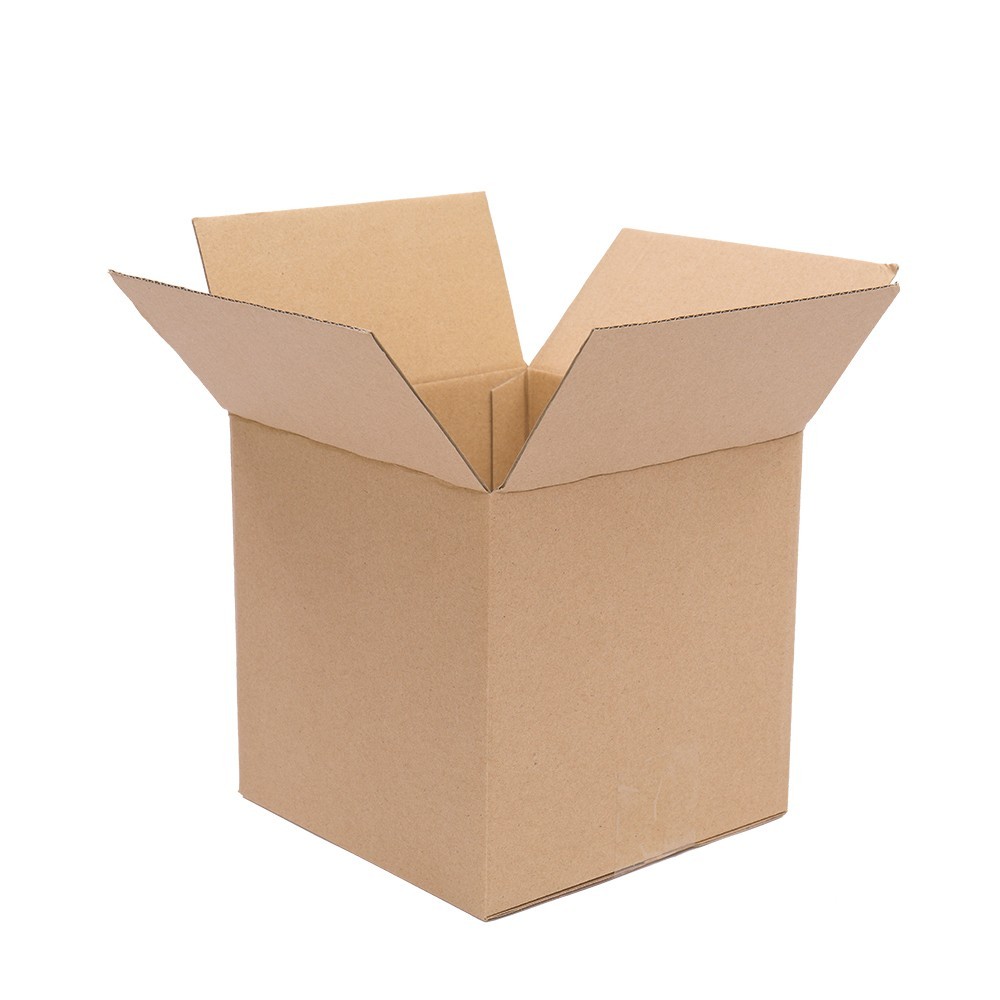 100Pcs 6x6x6″ Packaging Transporting Corrugated Cardboard Paper Shipping Boxes