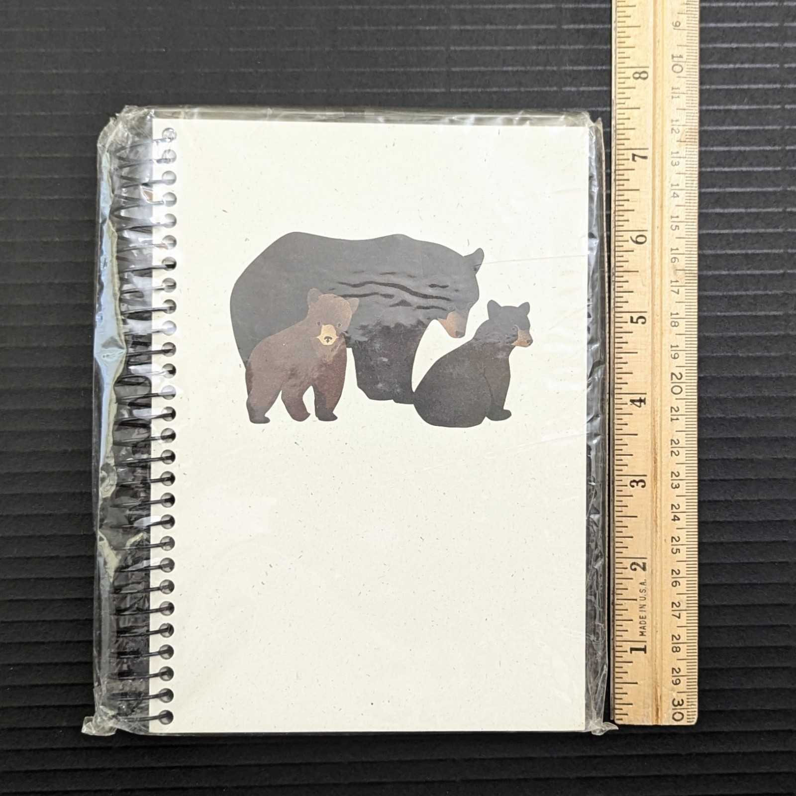 Crane Creek Graphics Blank Book Black Bears Notebook Bear Cubs Sealed