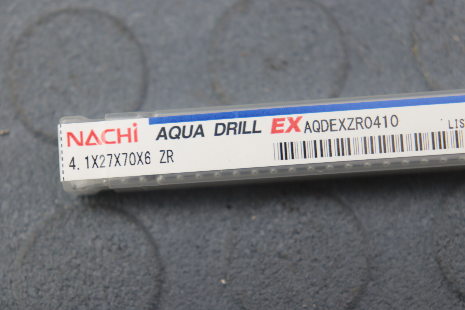 NACHI 4.1MM AQUA DRILL EX AQDEXZR0410 CARBIDE DRILL LOC6755