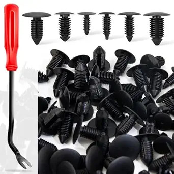 160 Pcs Christmas Tree Style Fender Retainer Size: 160 Pcs-for Multiple Brands