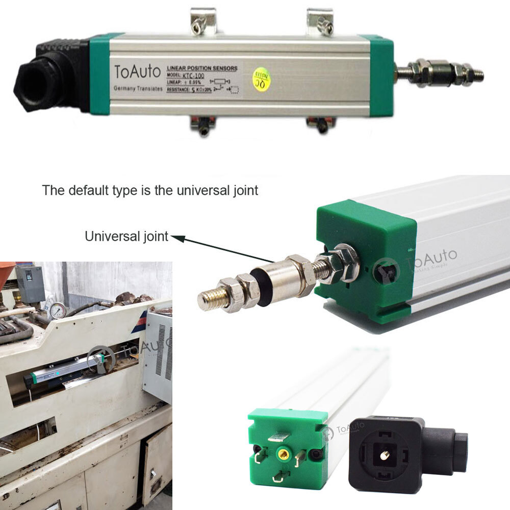 7 inch Linear Position Displacement Sensor Potentiometric Transducer 175mm Mold