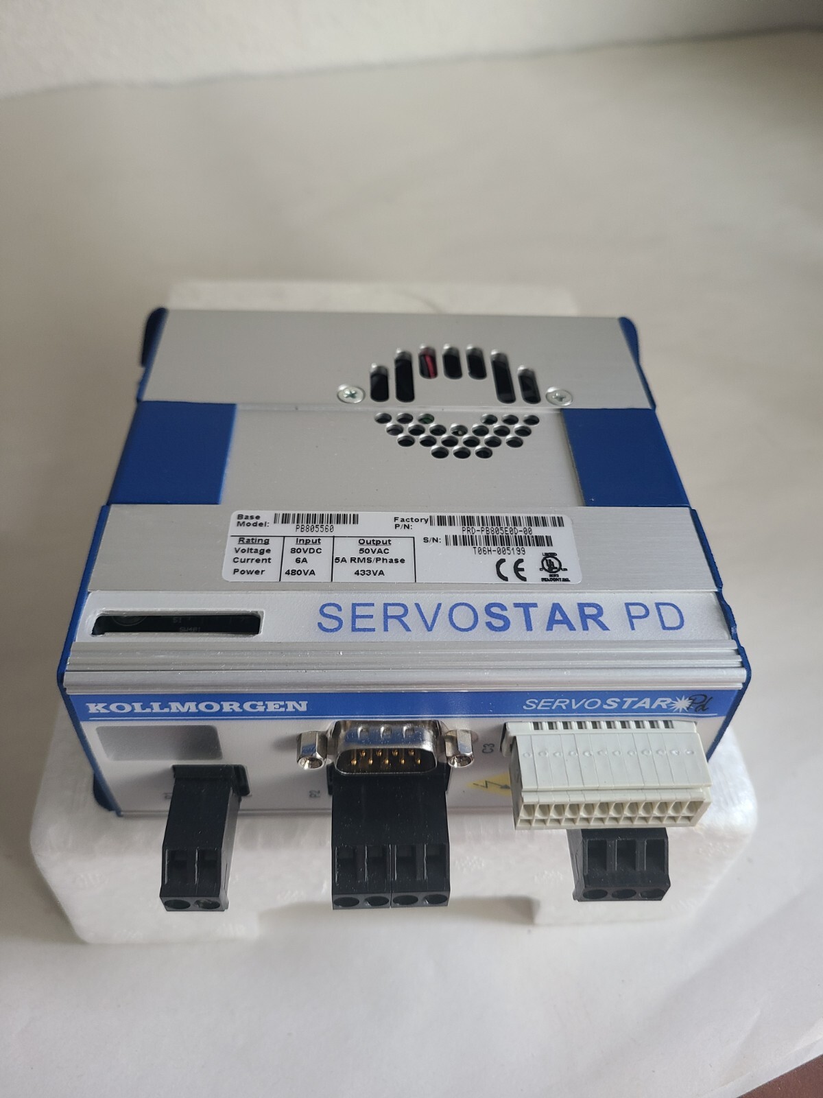 Kollmorgen PB805560 ServoStar PD Pico Drive PRD-PB805E0D-00 , NOS/open Box