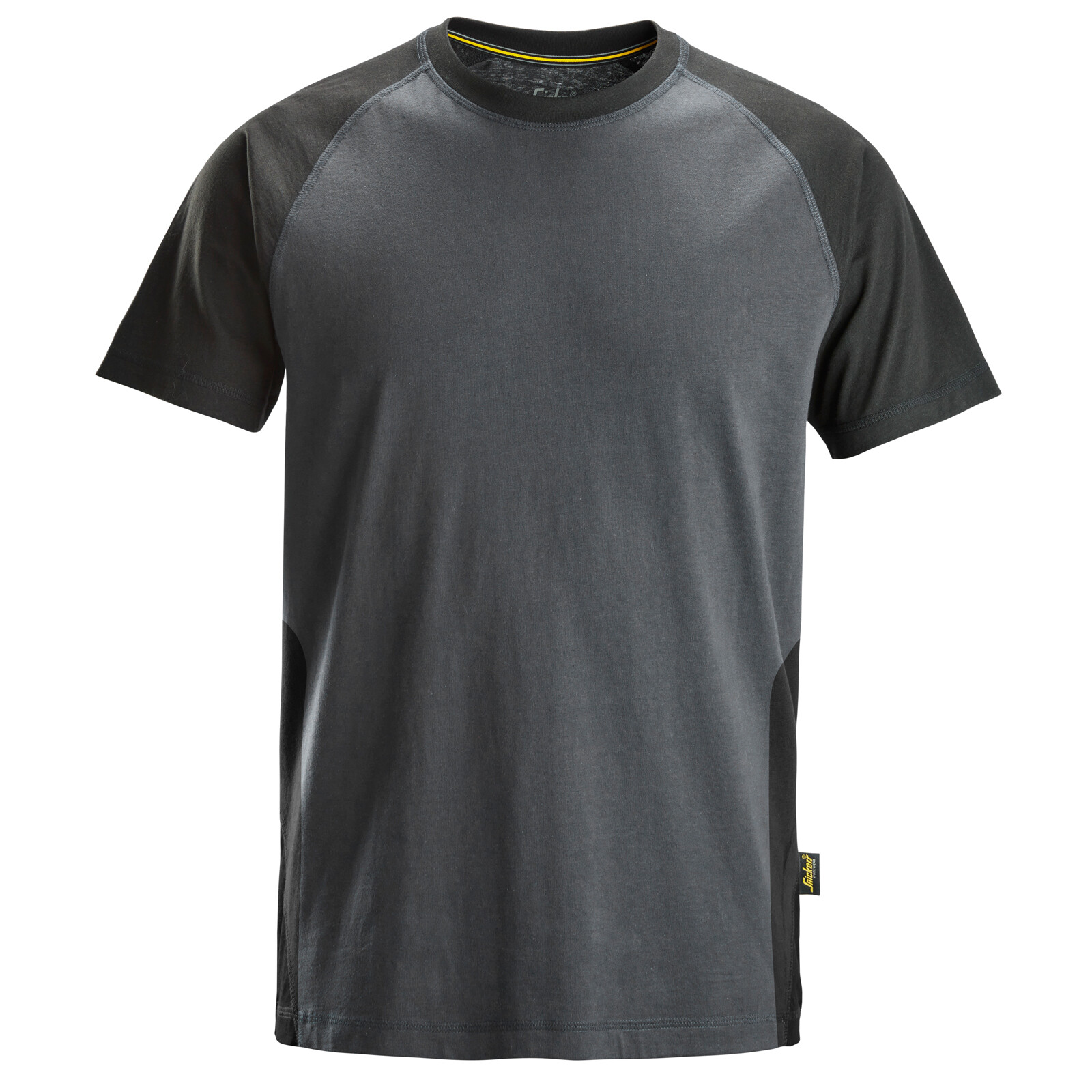 Mens Snickers Workwear Two Coloured T-Shirt Combo Top Black Red Blue 2550 S-XXXL