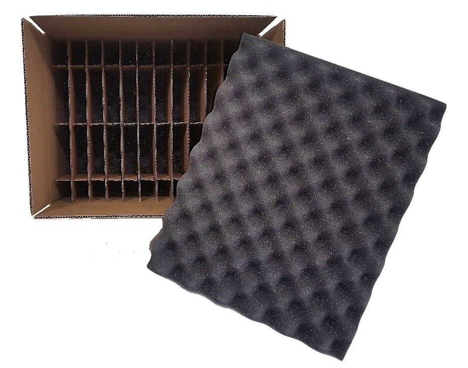 Hard Disk Drive Shipping Storage Box 20 Slots for Standard 3.5″ HDDs