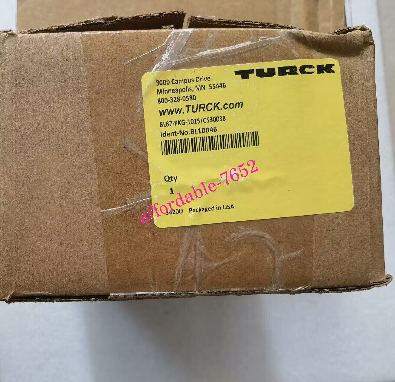 TURCK BL67-PKG-1015/CS30038 BL10046 NEW DHL/FEDEX/UPS/EMS
