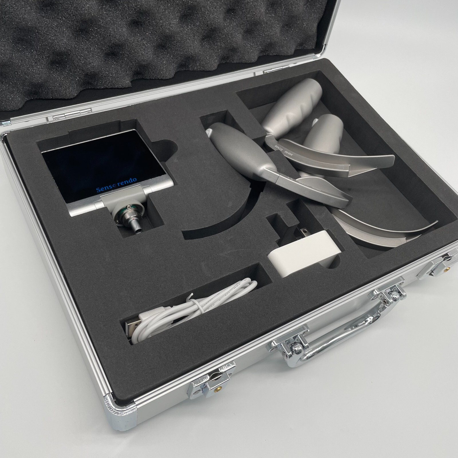 (US Delivery) Video Laryngoscope with 3 Reusable blades (MAC3/MAC4/D-BLADE)
