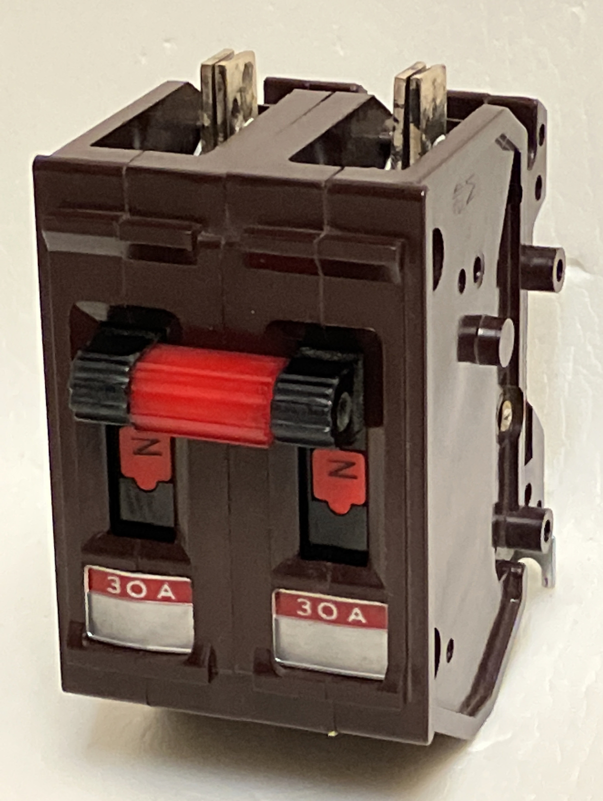 Wadsworth A230NI 30 Amp 2 Pole 2P Type A Metal Foot / Tabs Breaker A230