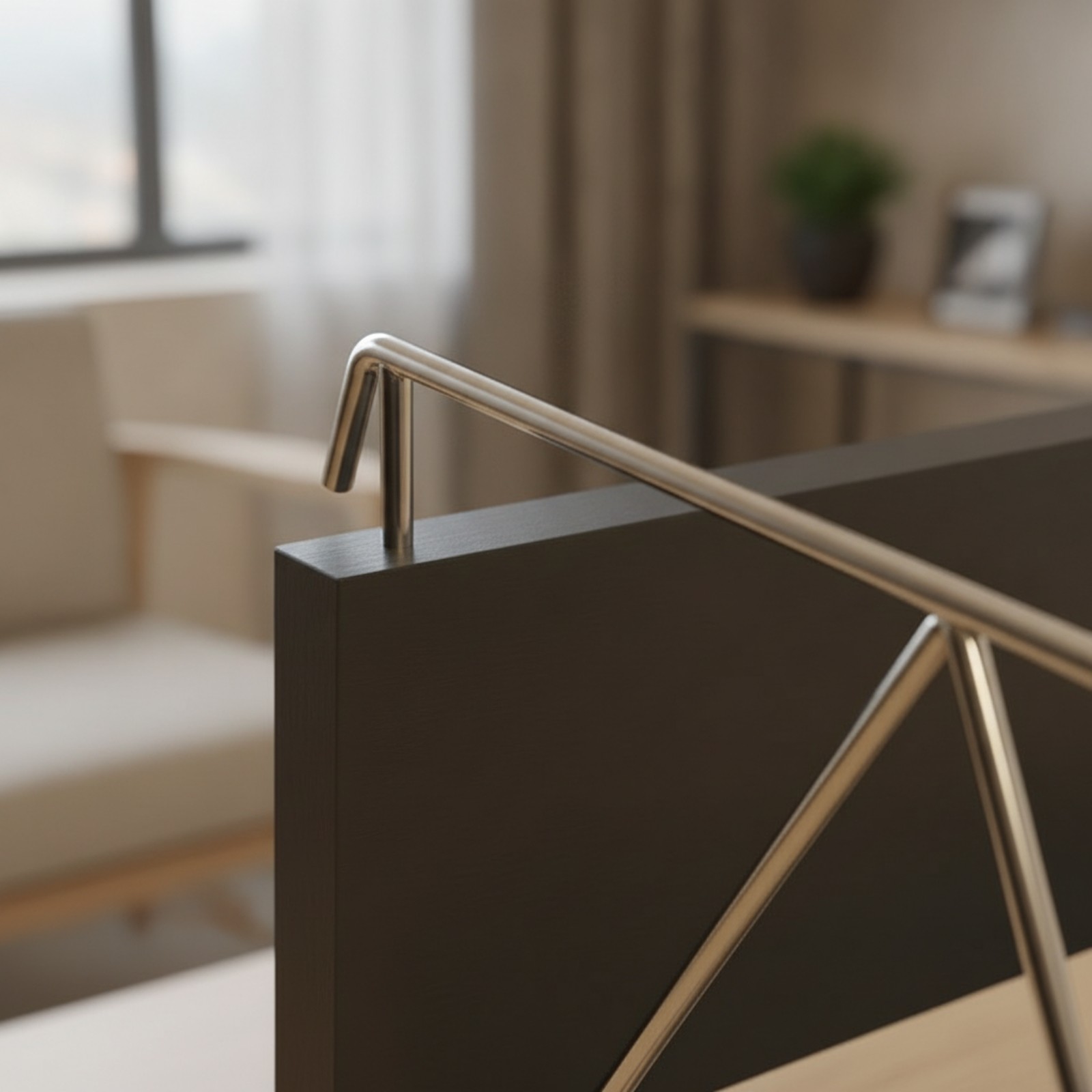 Desktop Book Rack with Slanted Shelf Compact Mini Book Rack Modern for