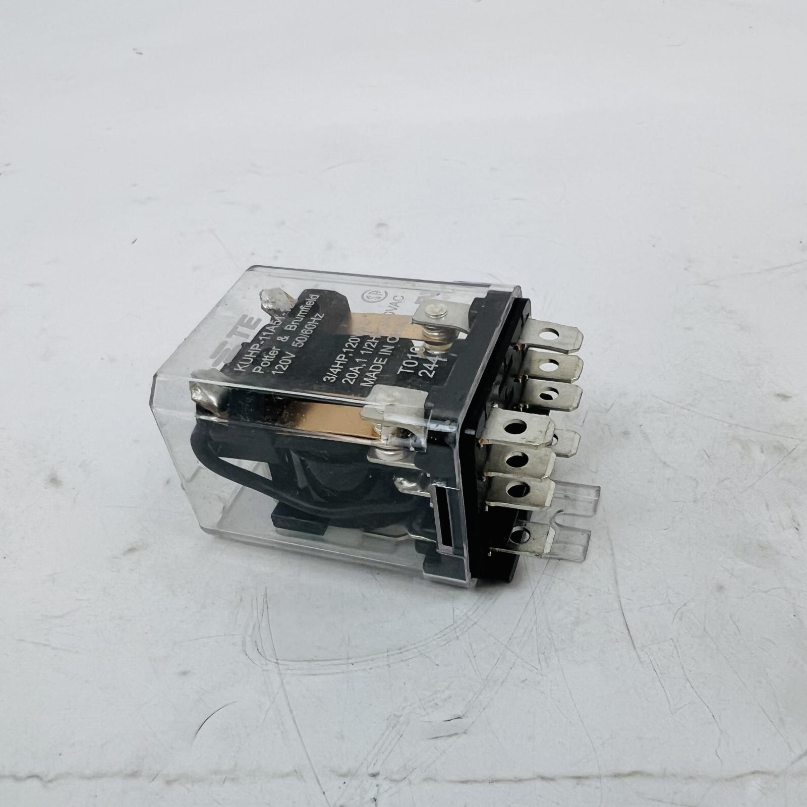 TE Connectivity KUHP-11A51-120 DPDT Power Relay 120VAC 20A, Potter & Brumfield