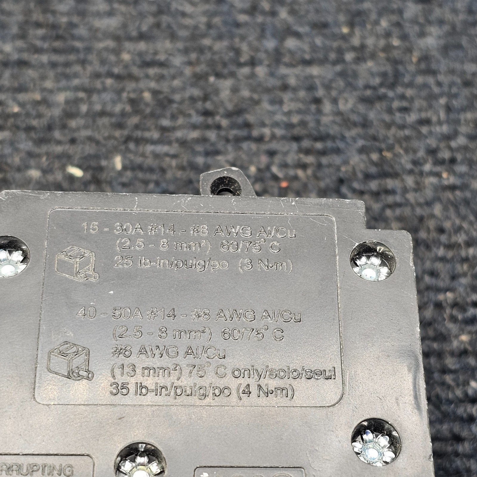 SQUARE D HOMT2020230CP Quad Two 1 Pole 20 Amp 1 2P 30A Plug In Breaker