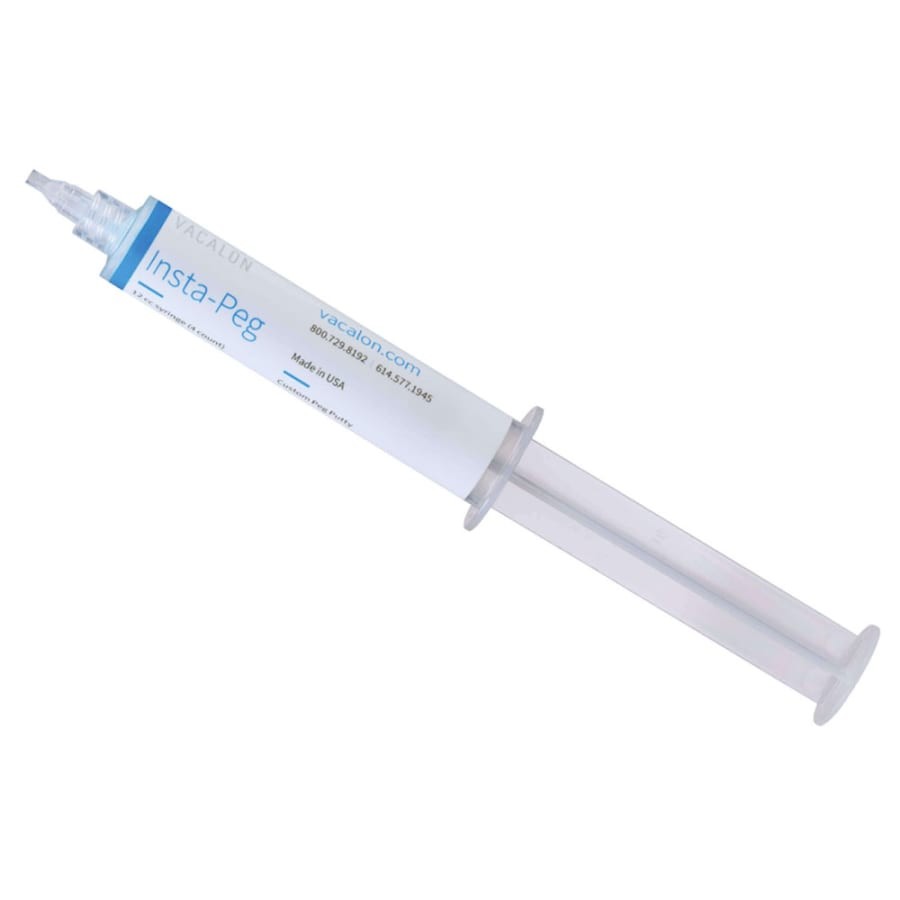 4x12cc Dental Refractory Putty Material Syringe High Temp Custom Lab Pack Set