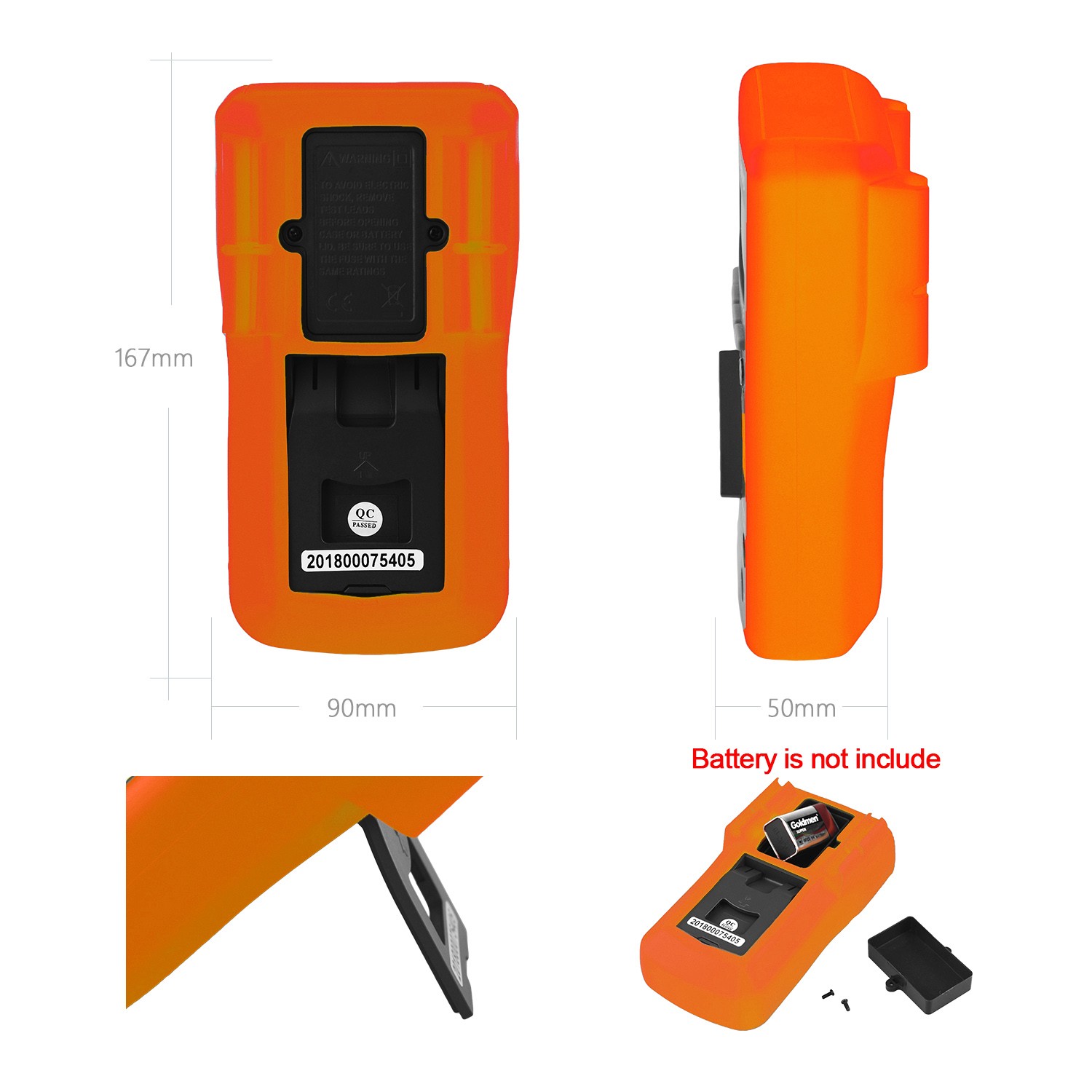 BTMETER AC/DC Auto Ranging Digital Clamp Meter 2000A Or Digital Multimeter 20A