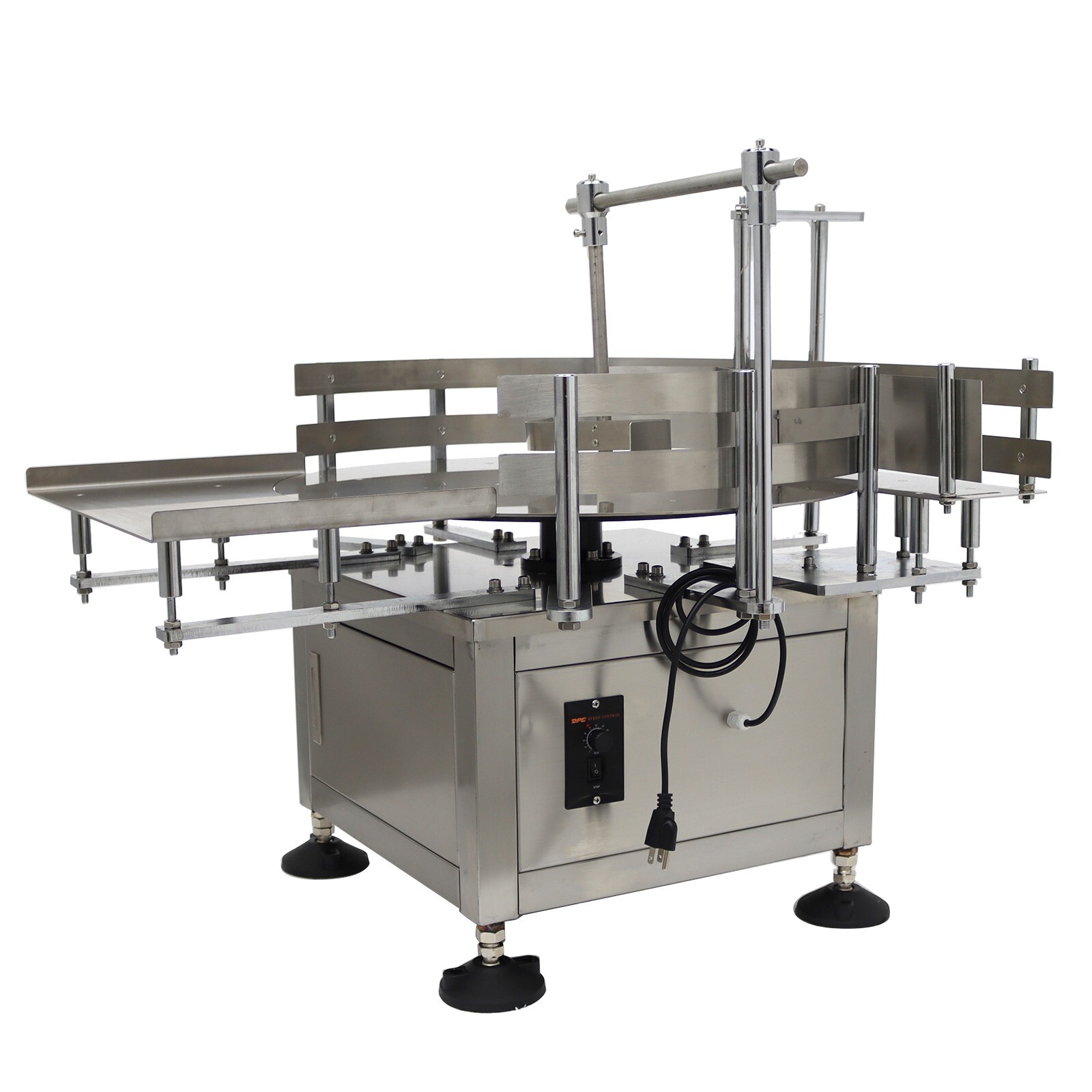23.6″ Automatic Bottle Accumulation Table Bottle Unscrambler Collecting Machine