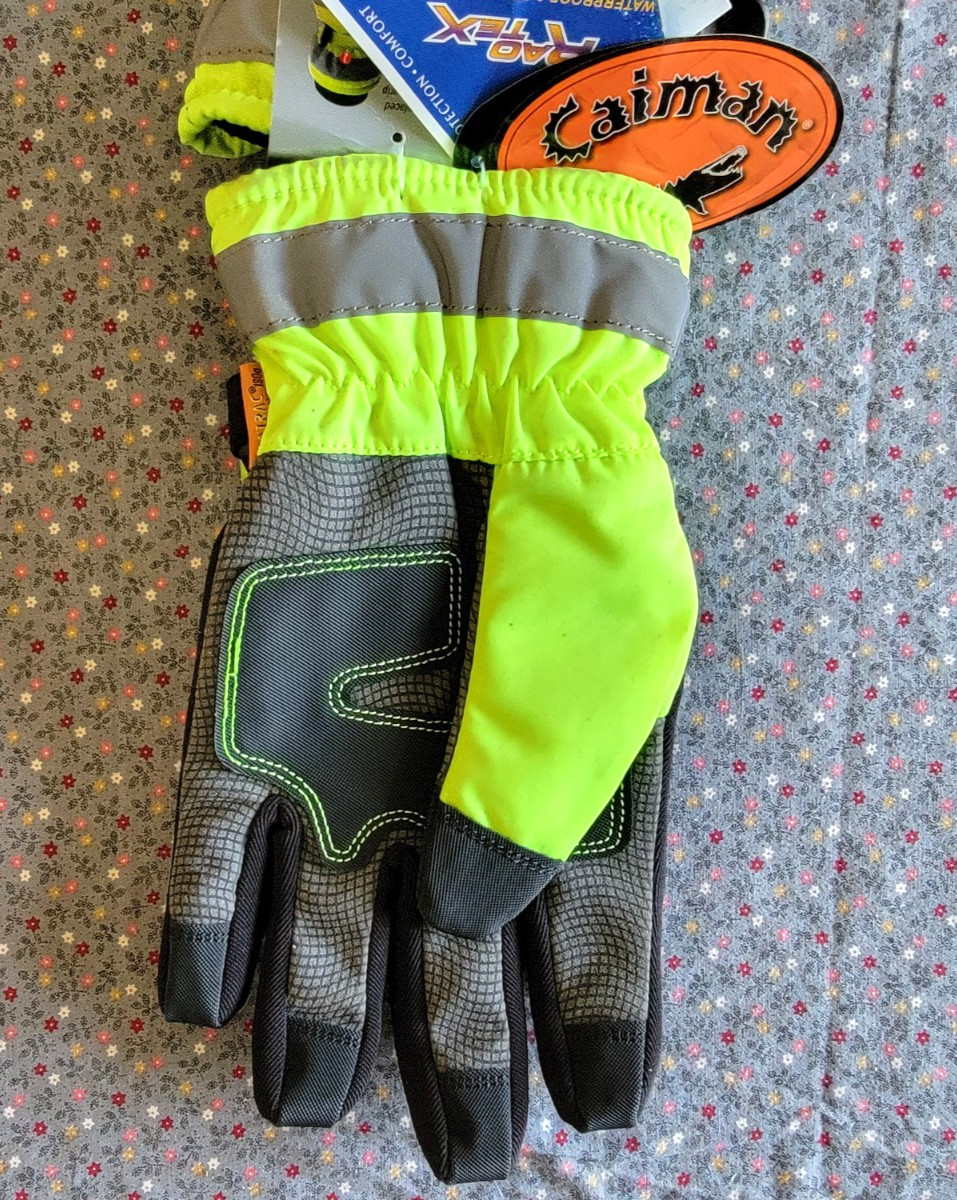 Caiman 2991-6 Synthetic Leather Waterproof Hi-Vis Heatrac Insulation Size XL NWT