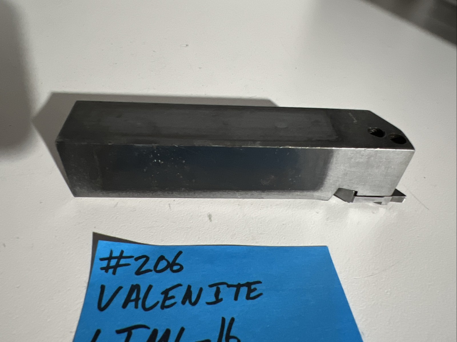 valenite LT-16 Indexible Carbide Lathe Toolholder 5”OAL 1”Shank Threading Turnin