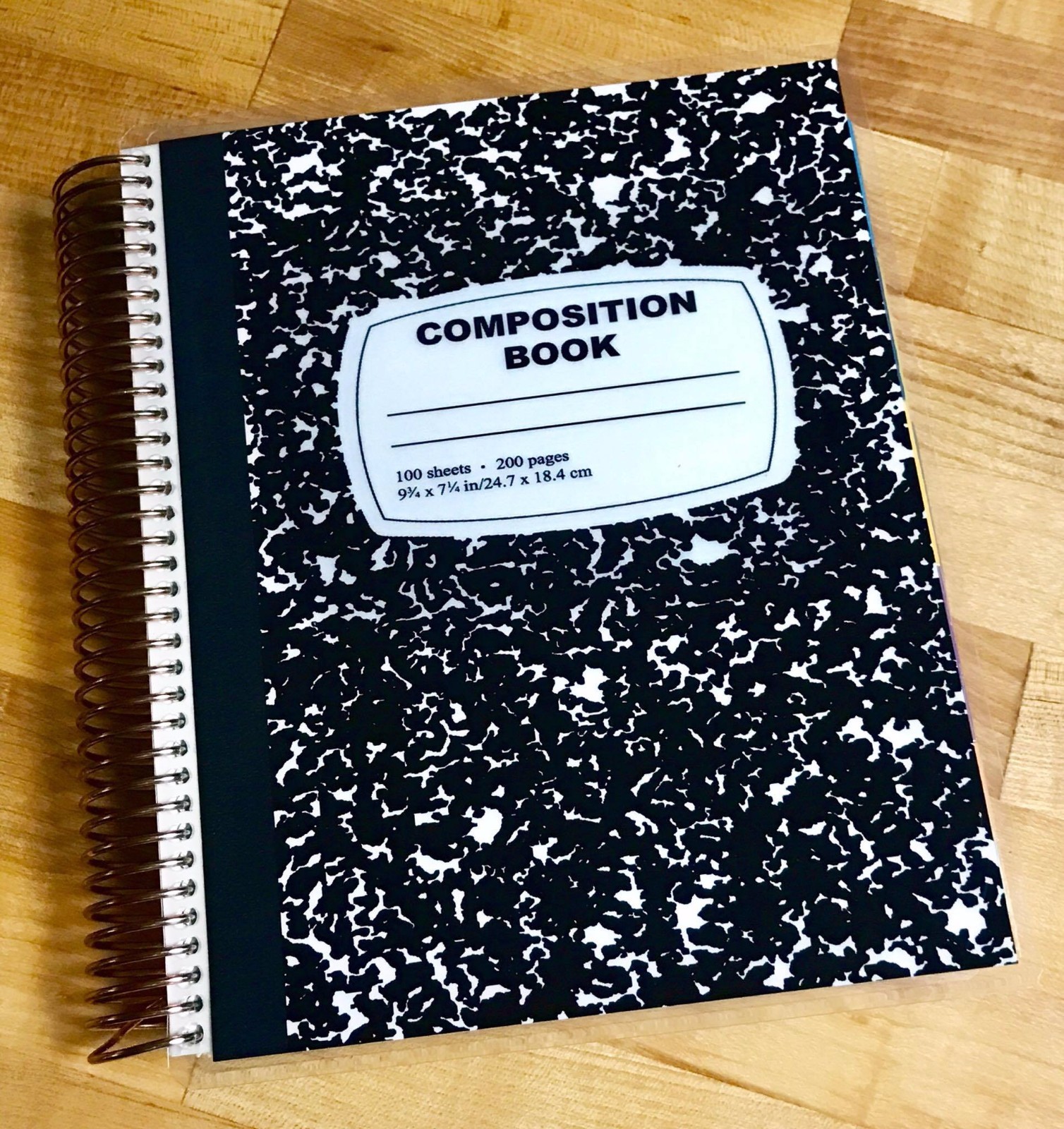 Composition Book Cover Set for use w/ Erin Condren Life Planner