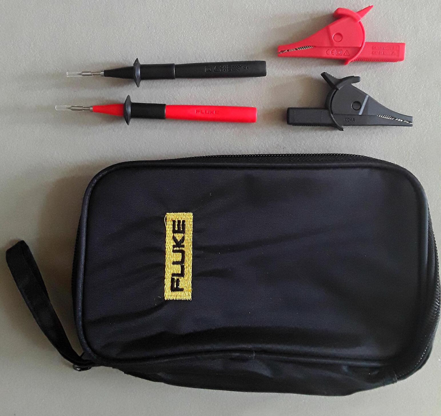 TP220 Sure Grip Test Probes SureGrip Alligator Clip AC285 Case Accessory T5 kit