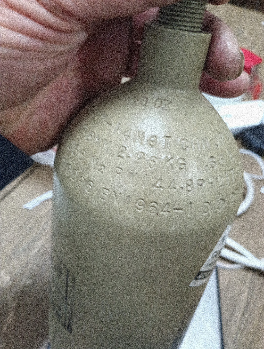 Ansul Model Number # R-102 Nitrogen Double Tank Cartridge [73022]