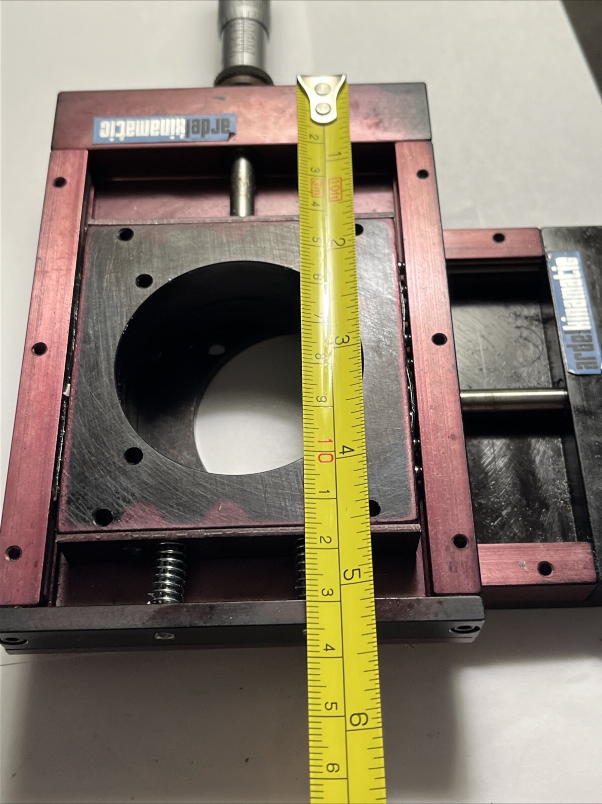 LOT (3) ARDEL KINAMATIC PRECISION LINEAR STAGE STARRETT MICROMETERS