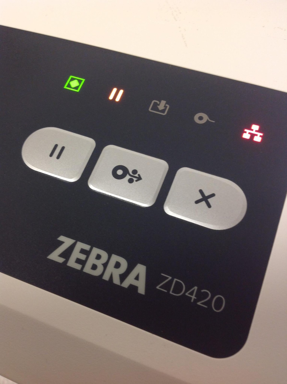 Zebra ZD420 Ethernet USB Thermal Transfer Barcode Label Printer ZD42H42-C01E00EZ