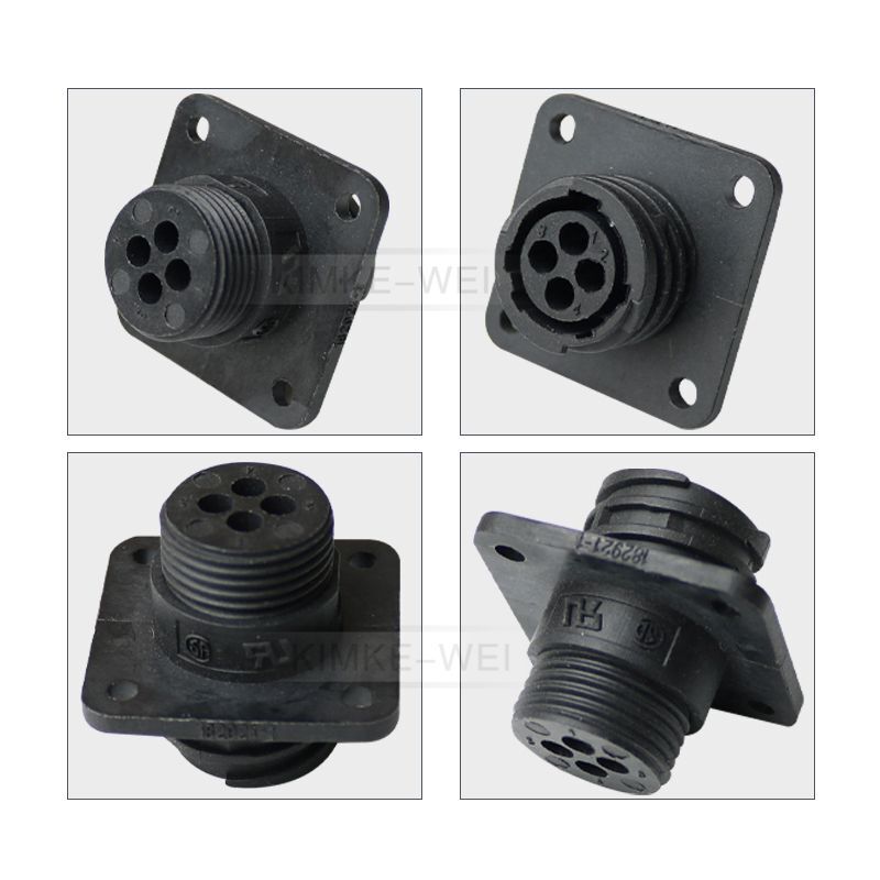 4 Pin/Way TE/AMP/TYCO CPC Series Circular Male Female Connector Plug Socket Kit