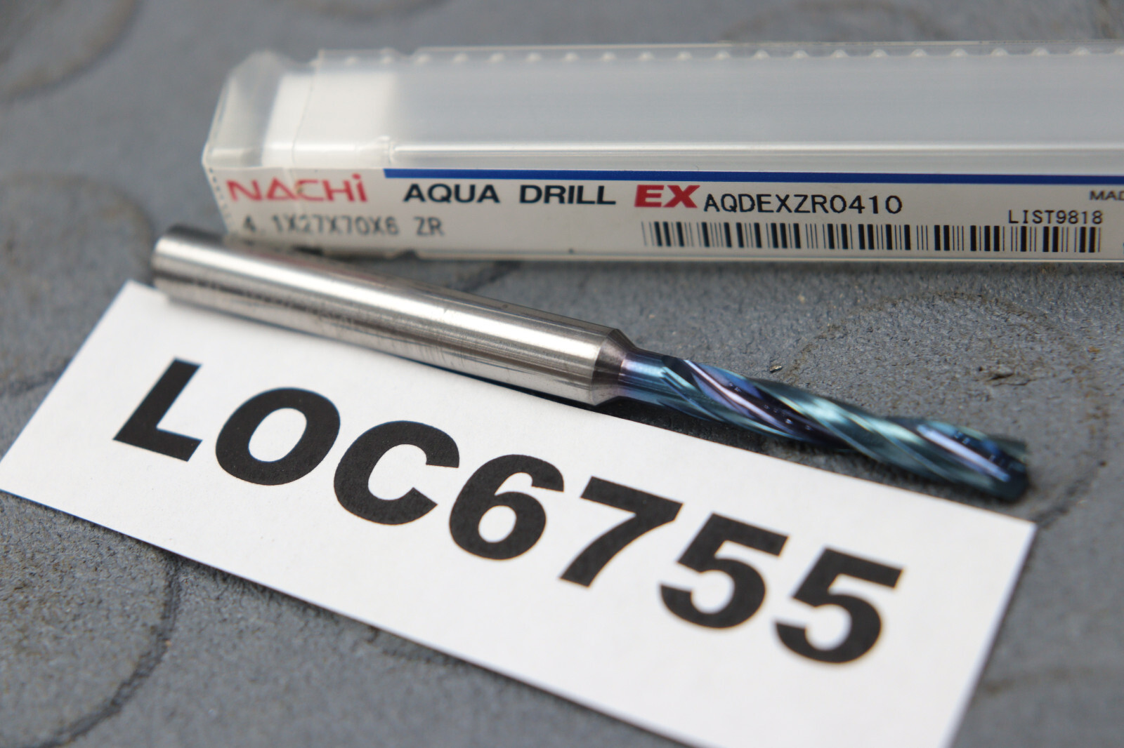 NACHI 4.1MM AQUA DRILL EX AQDEXZR0410 CARBIDE DRILL LOC6755