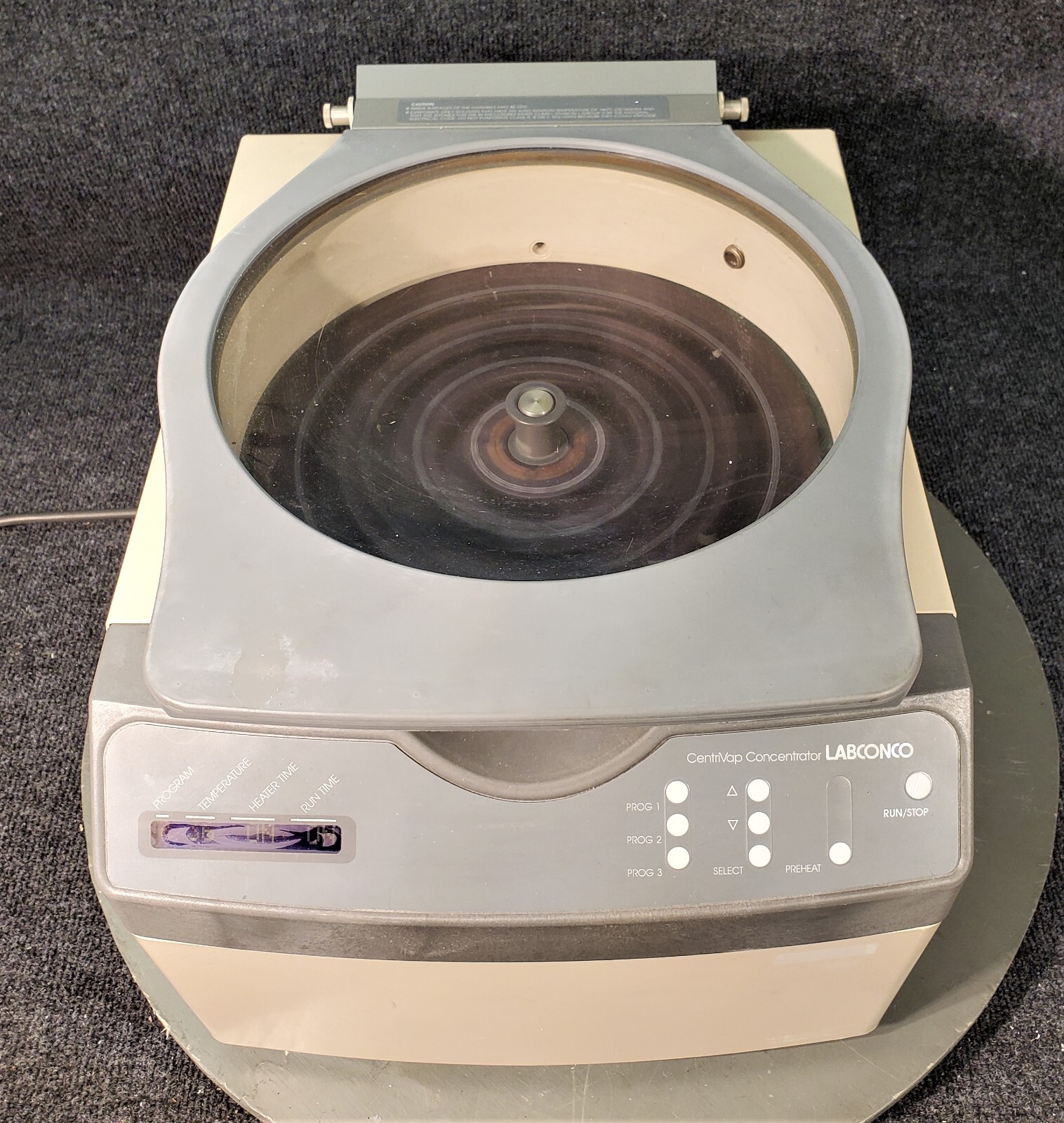 LABCONCO Centrivap Concentrator 78100-00 w/ 7455000 ROTOR. *TESTED, WORKS*
