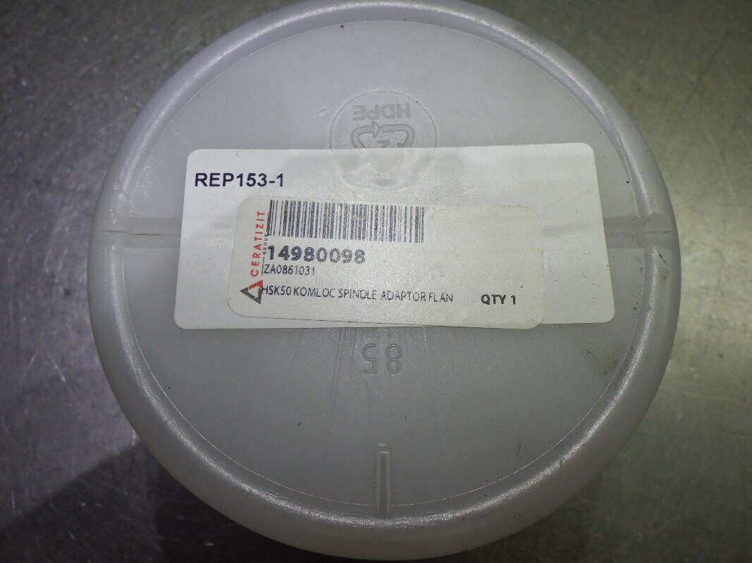 Komet HSK50 RVF Adapter Flange 14980098 / A08 61031 (LOC2498A)