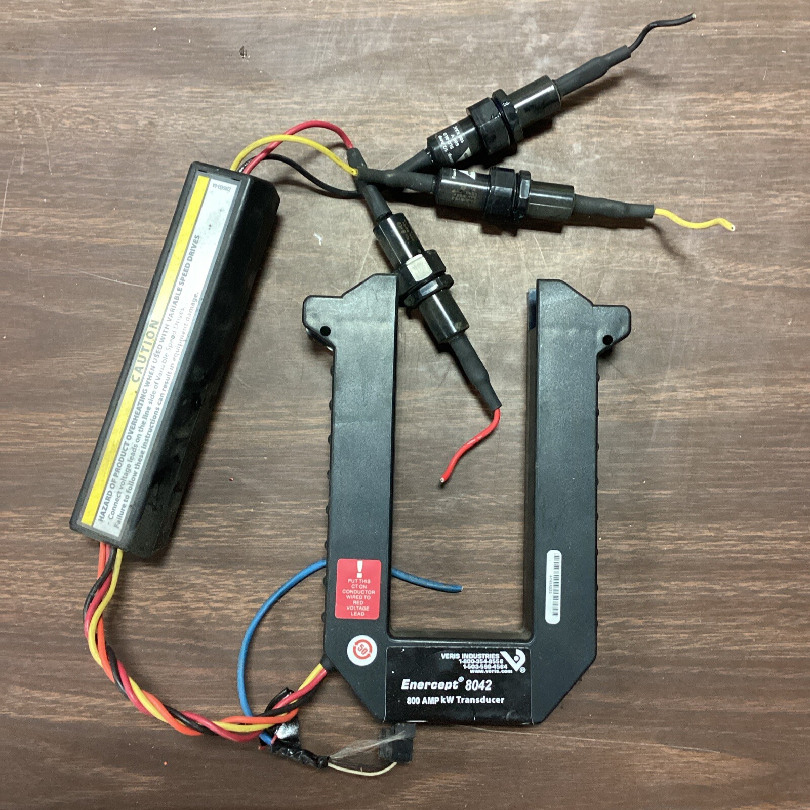 VERIS H8042-0800-3 ENERCEPT H8000 POWER METER HAWKEYE H804208003